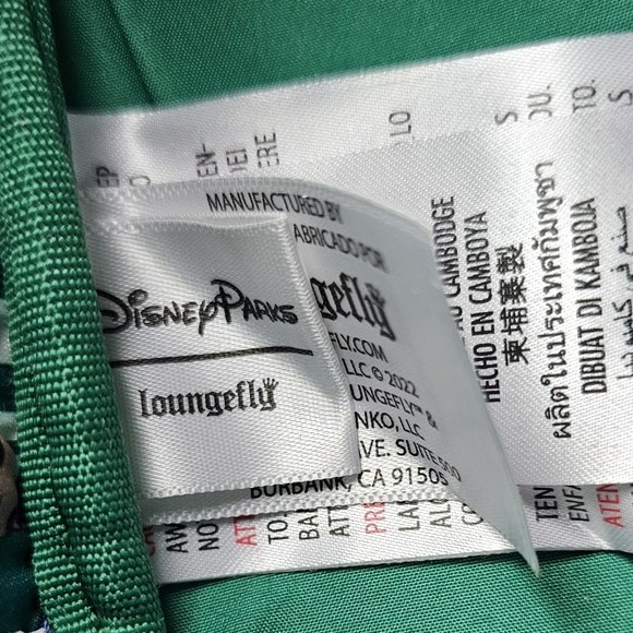 Loungefly Disney Parks Dapper Dans Main Street USA Mini Backpack Blue Red NWT - Picture 12 of 16